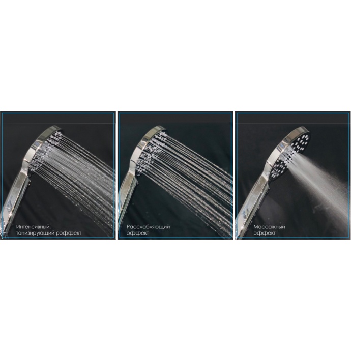 Душевая кабина Royal Bath BP 120х80 L профиль хром стекло матовое RB8120BP5-WC-CH-L - 1