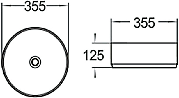 Рукомойник SantiLine SL-1037 - 1