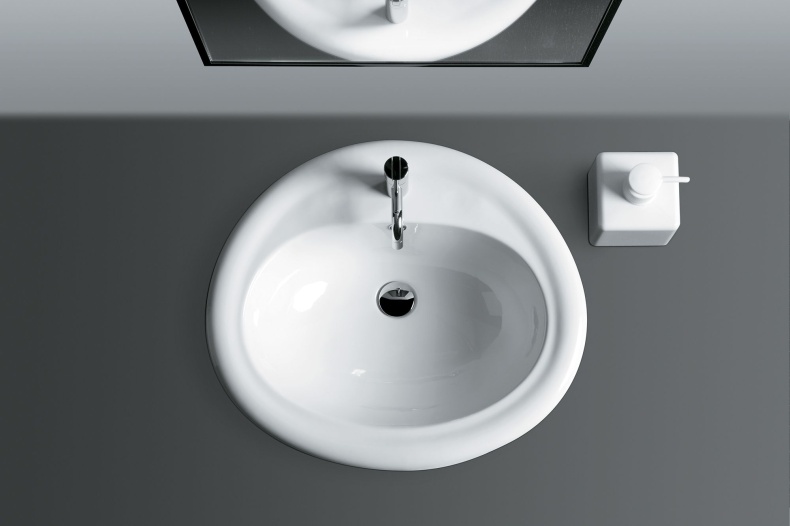 Встраиваемая раковина Simas Monia 63 см  S51 - 1