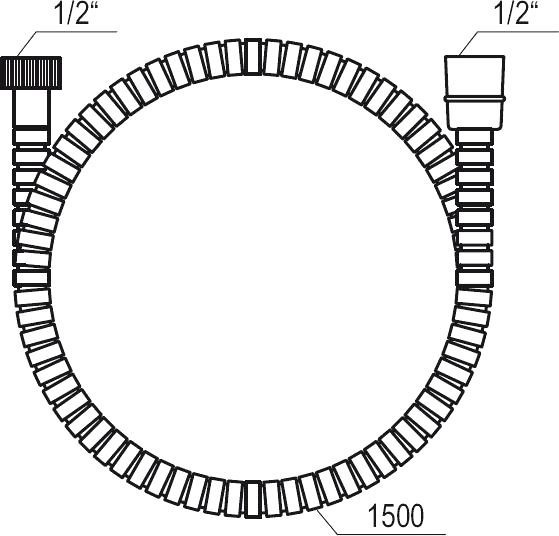Душевой шланг Ravak   X07P006 - 2