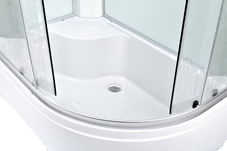 Душевая кабина DETO EM4511L с высоким поддоном, с сиденьем - 4