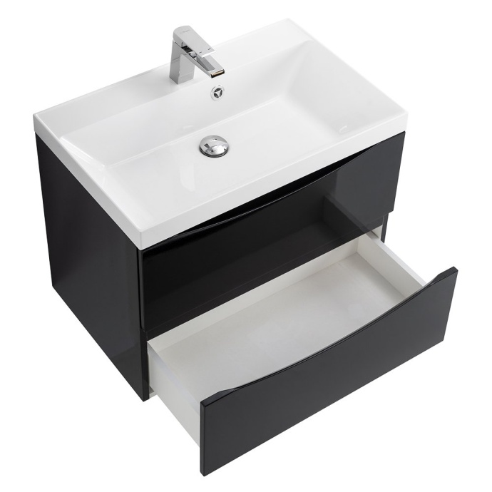 Комплект мебели Belbagno Marino 70 черный - 6