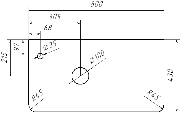 Тумба с раковиной STWORKI Ноттвиль 80 бежевый шелк, с отверстием под смеситель 414403 - 6