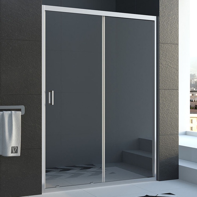 Душевая дверь в нишу Veconi Vianno VN-46 150 см,  профиль хром VN46-150-01-C5 - 0