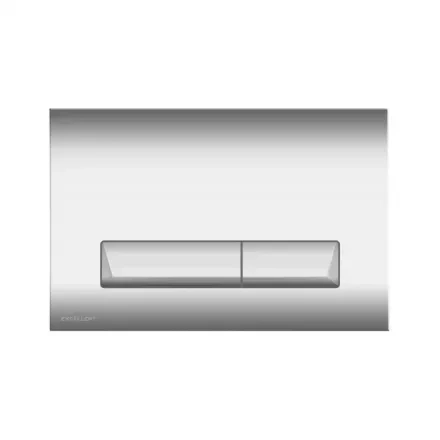 Кнопка смыва Excellent Platto хром глянцевый INEX.PL230.150.CR - 0