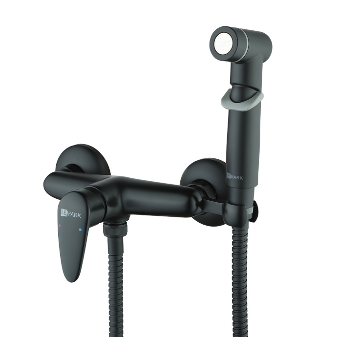 Гигиенический душ Lemark Pramen черный  LM3318BL - 0