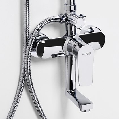 Душевая стойка Wasserkraft хром A16601 - 4