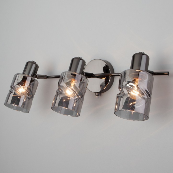 Бра Eurosvet Ansa 20120/3 чёрный жемчуг - 0