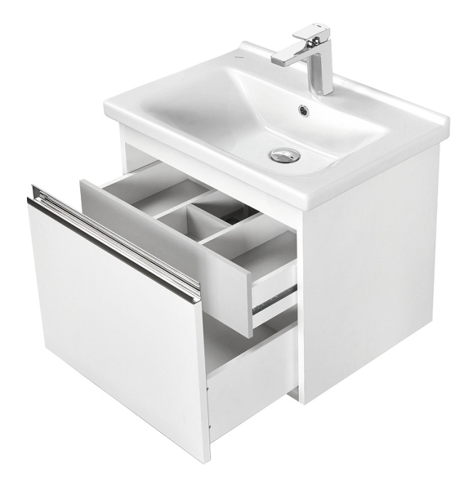 Комплект мебели Aquaton Капри 80 белый глянцевый - 6