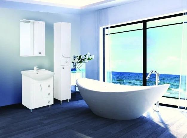 Зеркало-шкаф Onika Лига 60 R с подсветкой белый  206030 - 3