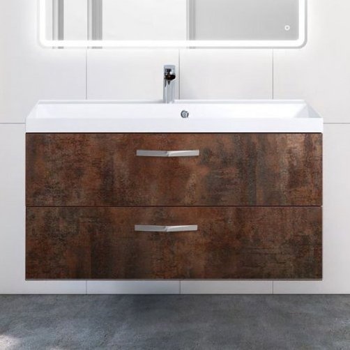 Тумба с раковиной BelBagno Aurora 100 metallo vintage - 0