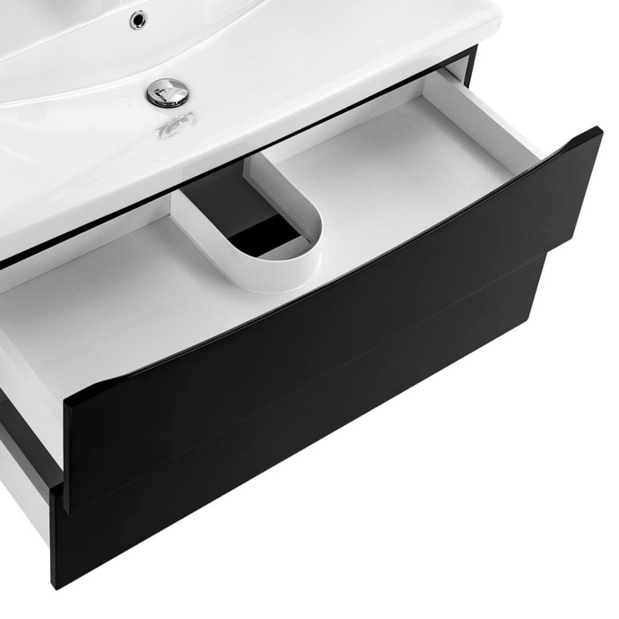 Тумба под раковину Belbagno Marino-Cer 80 черный MARINO-CER-800-2C-SO-NL-P - 3
