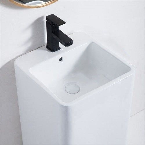 Раковина напольная CeramaLux N 40 см белый  P7004L - 3