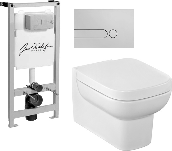 Комплект Jacob Delafon Replay E5504-NF-M8 - 0