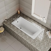 Чугунная ванна Delice Repos 170x70 DLR220508RB-AS с черными матовыми ручками с антискользящим покрытием - 2