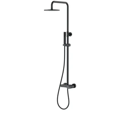 Душевая стойка Boheme Stick черная матовая 128-BB - 0