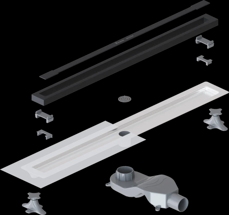 Душевой лоток Armadi Art Premium Trendy 80 черный 983-80-B - 3