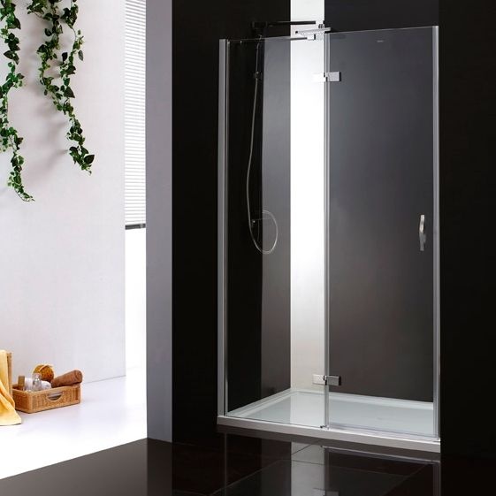 Душевая дверь Cezares Bergamo 100 хром стекло прозрачное BERGAMO-W-B-12-100-C-Cr-L - 0