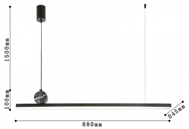 Подвесной светильник F-promo Firmato 4060-1P - 3