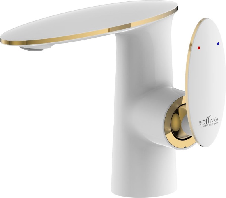 Смеситель Rossinka RS30-11W для раковины, с донным клапаном - 0