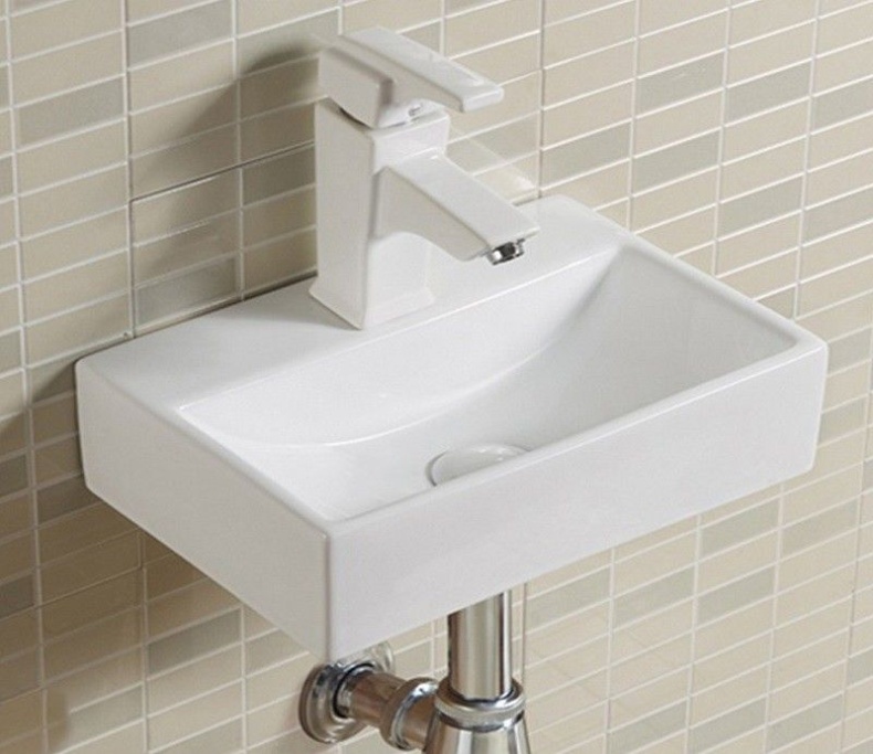 Раковина накладная Ceramalux N белый  9135/1 - 1