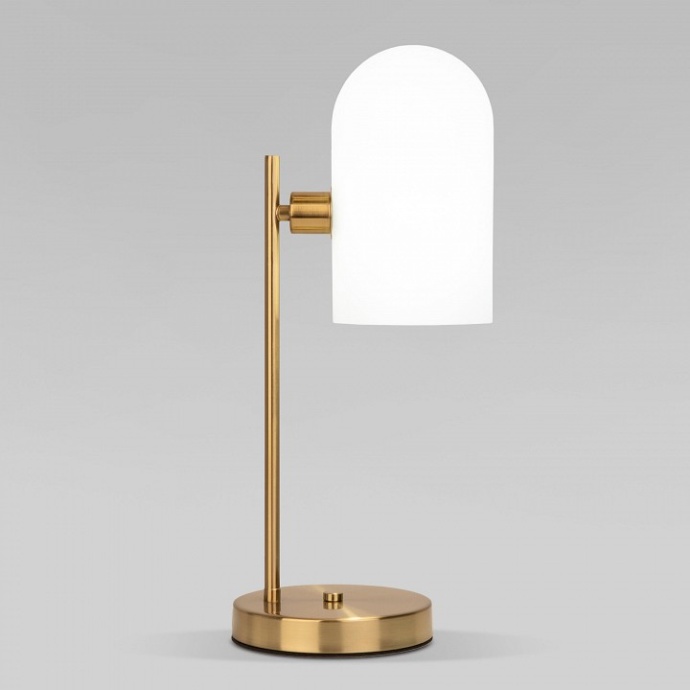 Настольная лампа декоративная Eurosvet Bambola 01164/1 латунь - 0