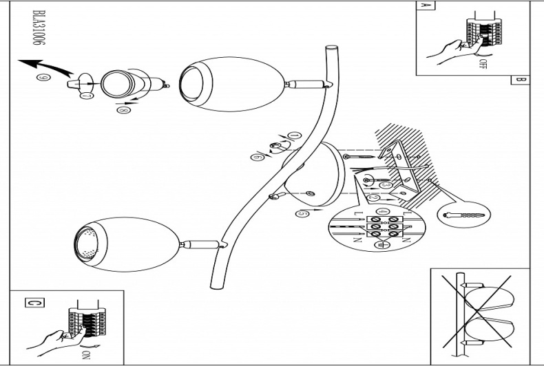 Спот Eglo ПРОМО Bimeda 31006 - 1