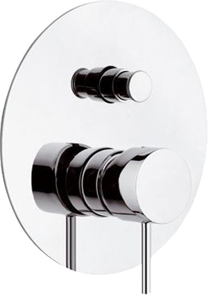 Смеситель для ванны с душем Remer X Style X09L С ВНУТРЕННЕЙ ЧАСТЬЮ - 0