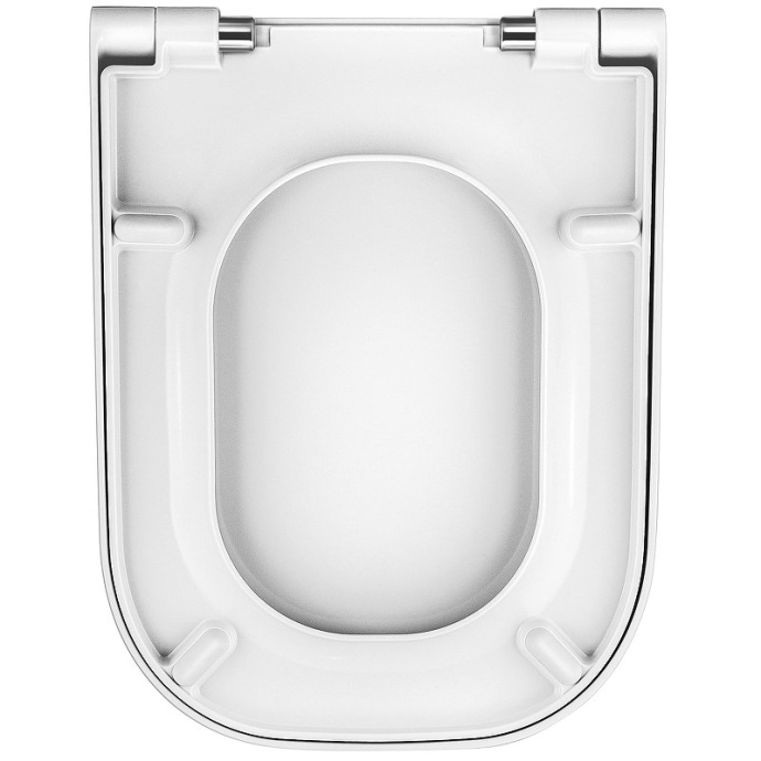 Сиденье для унитаза Berges Gap белое с системой микролифт 017003 - 1