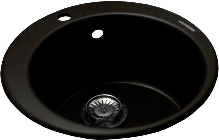 Мойка кухонная Lava R1 черная R1.BAS - 1