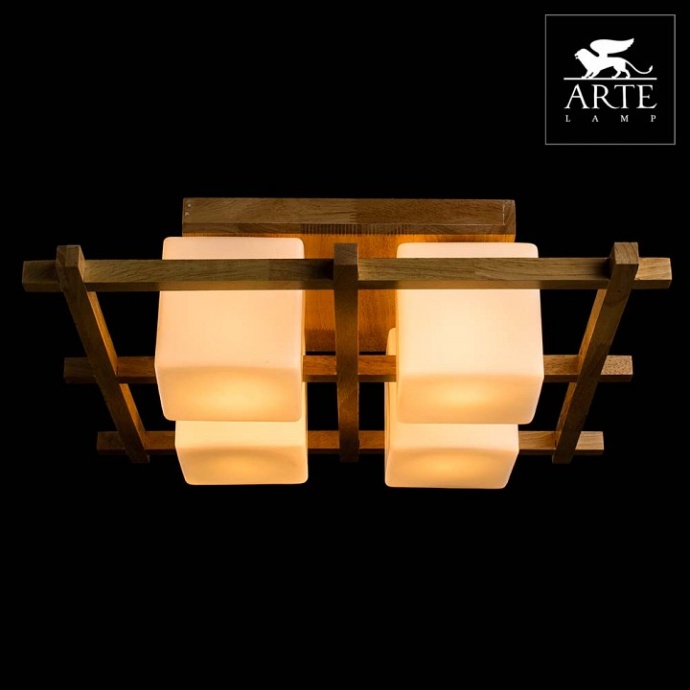 Накладной светильник Arte Lamp Woods A8252PL-4BR - 2