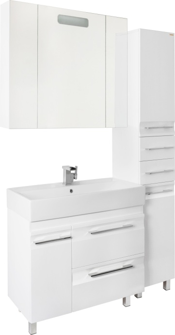 Шкаф-пенал Vod-Ok Мальта 35 R, белый 3834 - 1