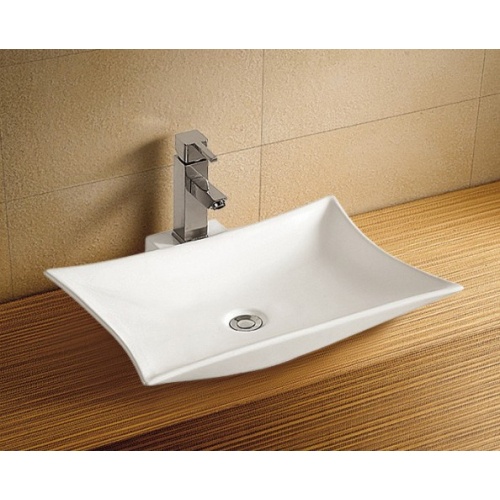 Раковина накладная Weltwasser WW ELBACH 1012 57.5 белый  10000003855 - 0