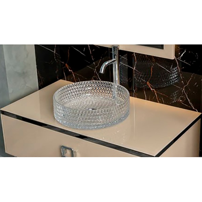 Столешница под раковину Armadi Art Lucido 100 бежевый 853-100-CP Lucido - 1