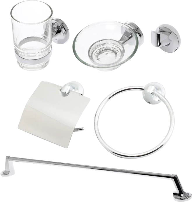 Набор STWORKI Эстерсунд 6 предметов, хром ES-19cr - 0