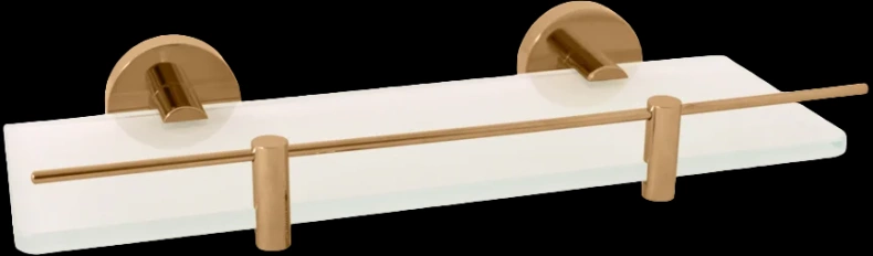 Полка стеклянная Rav Slezak Colorado 60 золото COA0900/60Z - 0