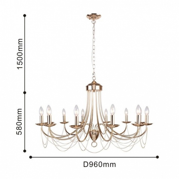 Подвесная люстра F-promo Plini 2591-12P - 1