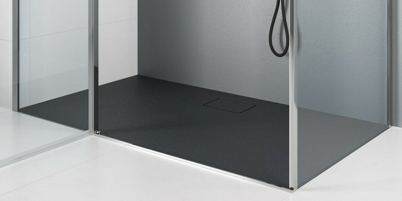 Поддон для душа EXCELLENT Lavano 90x90 черный BREX.1102.090.090.BLN - 1