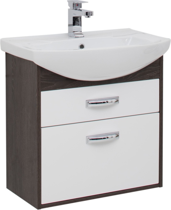 Мебель для ванной Aquanet Грейс 65 2 ящика, дуб кантенбери - 2