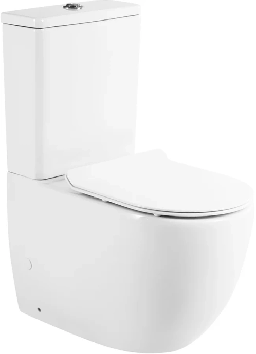 Чаша унитаза компакт BelBagno Sfera-TR без бачка и сиденья белый BB2128CPR - 1