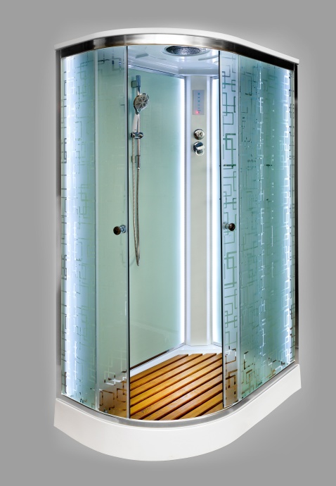 Душевая кабина Deto EM 1512R LED EM1512RLED - 2