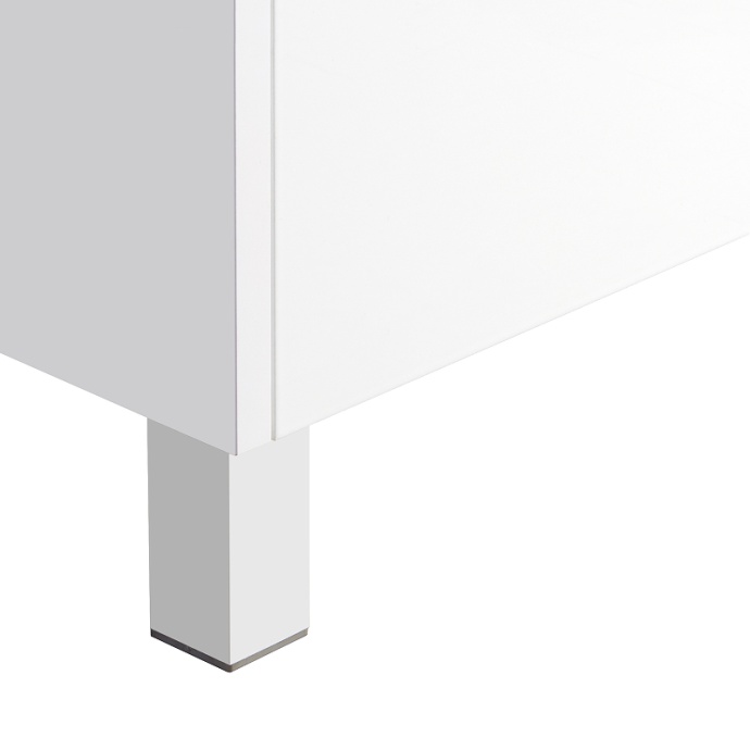 Тумба под раковину Aquaton Капри 80 белый глянцевый 1A230201KP010 - 7