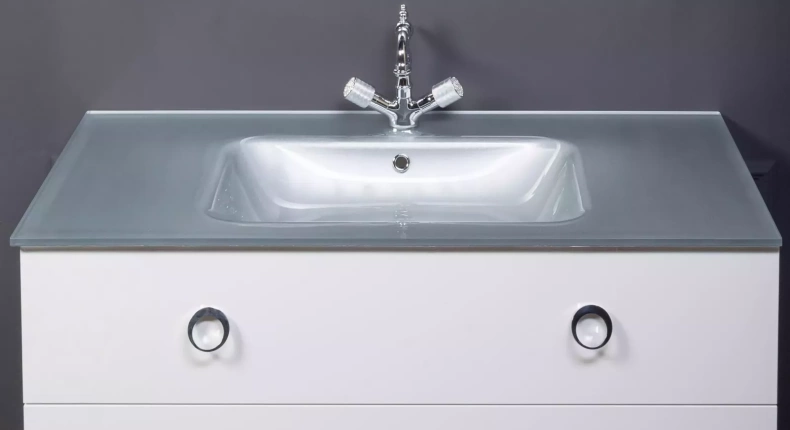 Раковина-столешница Armadi Art NeoArt 110 серебро 852-110-SL - 1