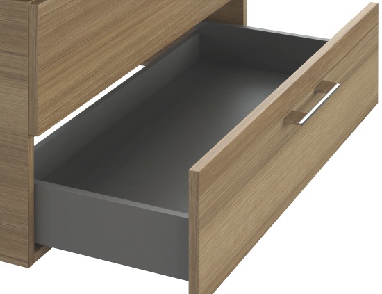 Тумба для комплекта Cersanit Lara 80 орех 63416 - 5