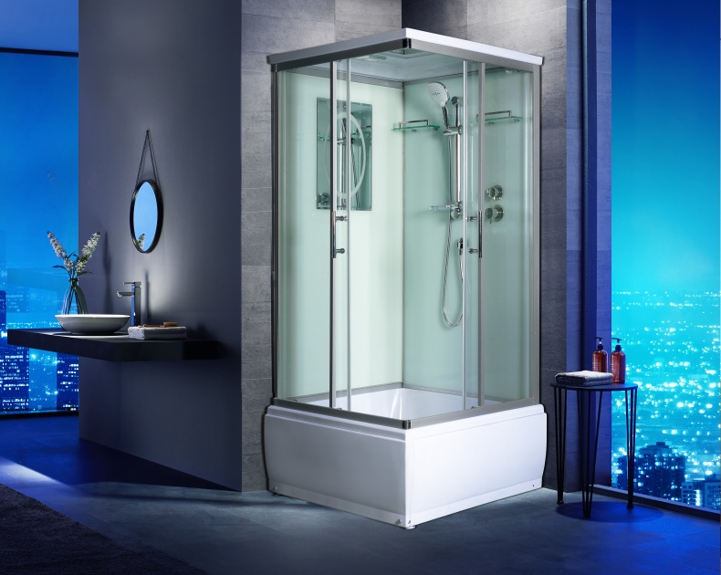 Душевая кабина Weltwasser WW500 Aller 902 90х90 хром  10000003255 - 1