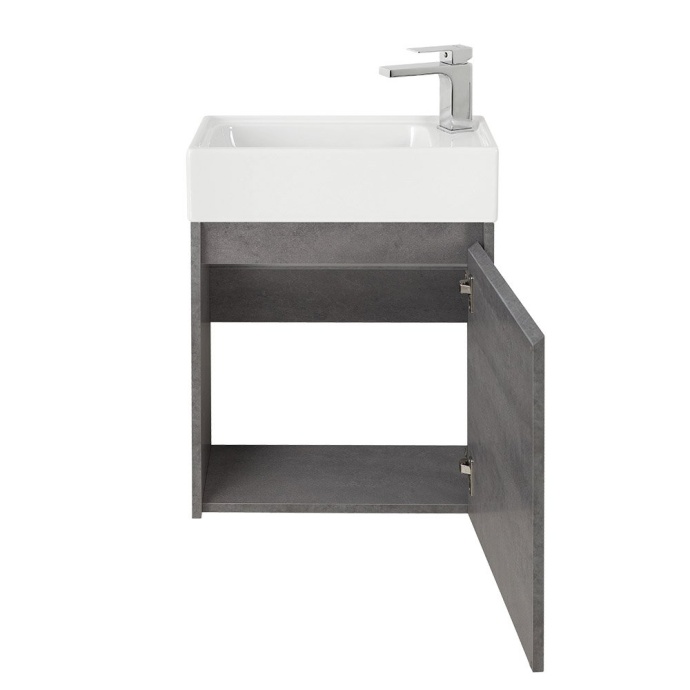 Тумба под раковину Belbagno Kraft Mini 50 R серый KRAFT MINI-500/260-1A-SO-CG-R - 3