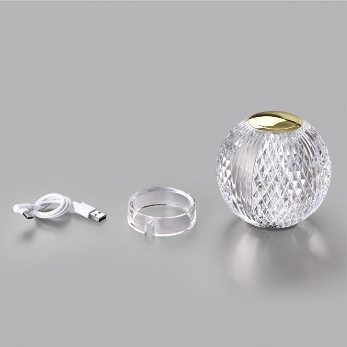 Настольная лампа декоративная Odeon Light Crystal 5008/2TL - 2