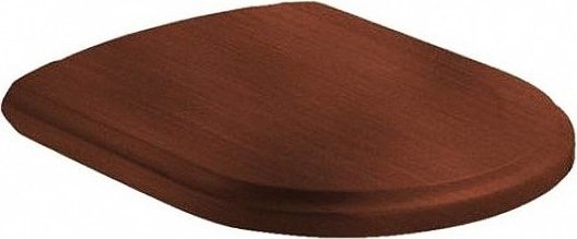 Крышка-сиденье Villeroy & Boch Hommage 9926 6100 орех, петли хром 99266100 - 0