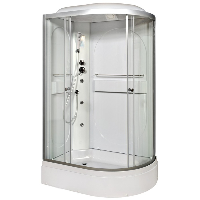 Душевая кабина DETO L 120х80 с подсветкой (L520LGM) L520LLED - 7