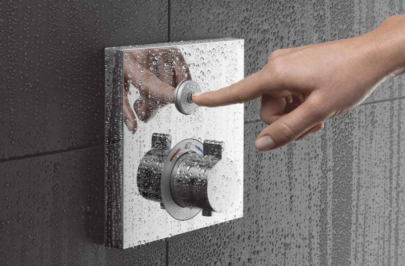 Термостат Hansgrohe ShowerSelect 15762000 для душа - 2